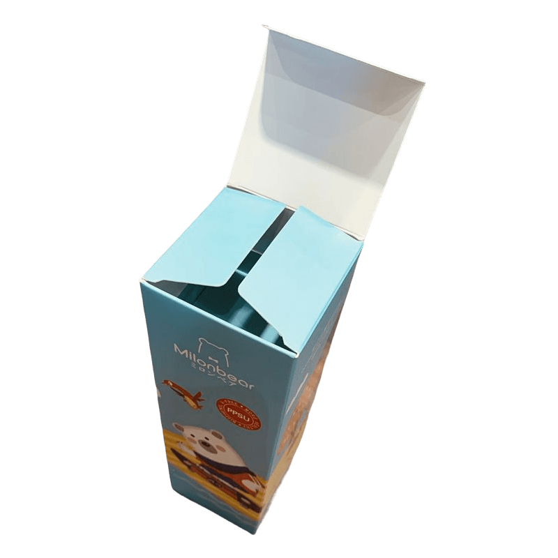 Kundenspezifisches Design für Flaschen aus Papier für ätherische Öle, kosmetische Verpackungsboxen, Glasbecher-Papierboxen