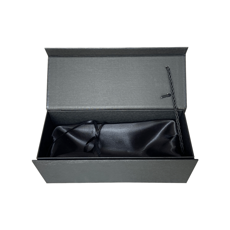 Luxus-Weinboxen mit individuellem Logo, Geschenkbox aus schwarzem Karton, Weinflaschen-Geschenkboxen-Verpackung