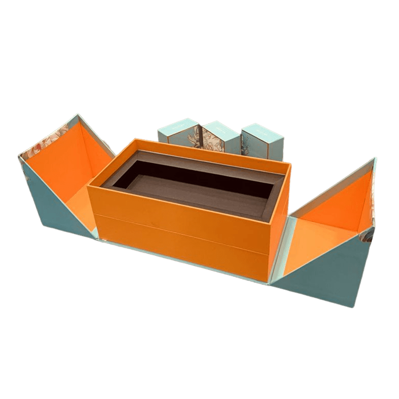 Kundenspezifische Kerzenverpackungsboxen aus Pappe, Mooncake-Gebäckschachtel, Parfüm-Geschenkset-Box
