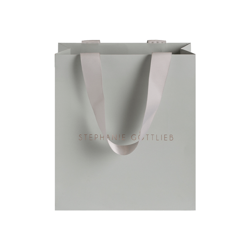 Kundenspezifische Geschenktüte für Schmuck und Accessoires, Boutique-Geschenkpapiertüte, Einkaufstasche mit Logo
