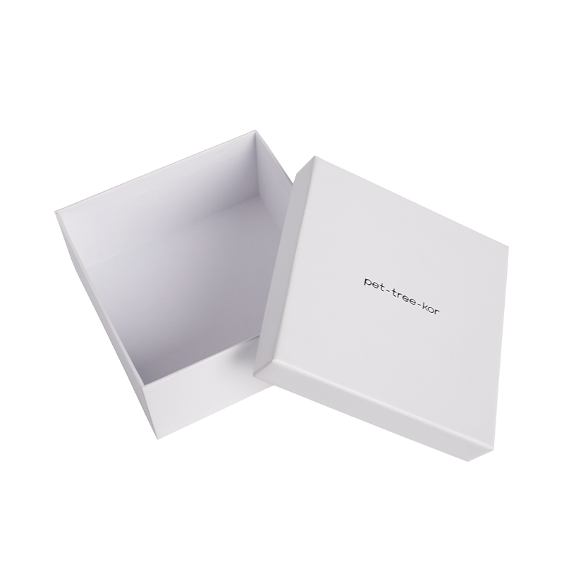 Individuell bedruckte, quadratische, vollfarbige, kleine Papierverpackung mit abhebbarem Deckel, Geschenkbox für Schmuck/Parfüm