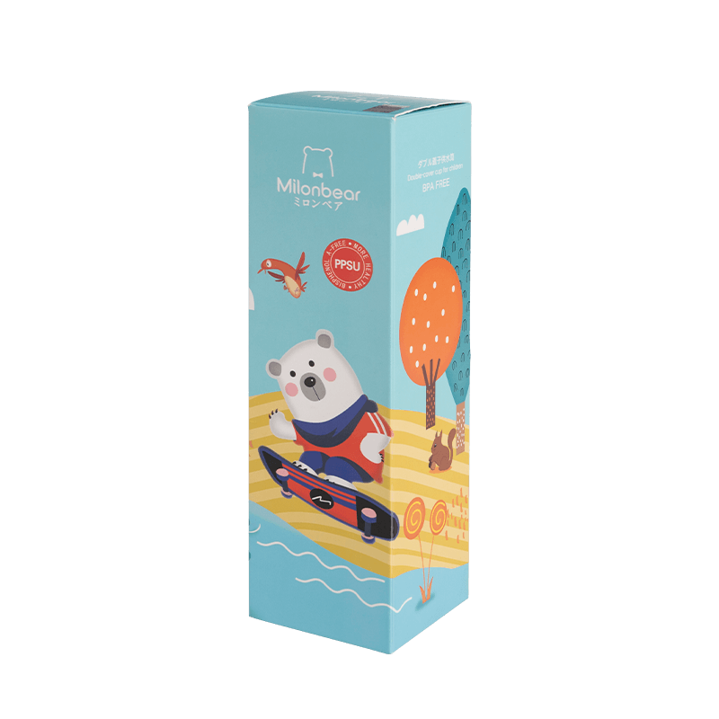 Kundenspezifisches Design für Flaschen aus Papier für ätherische Öle, kosmetische Verpackungsboxen, Glasbecher-Papierboxen
