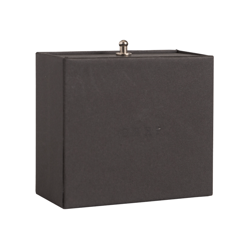 Großhandel kundenspezifische schwarze Kartonverpackung Mini-Ohrring-Geschenkbox Kleine Geschenkboxen für Schmuck